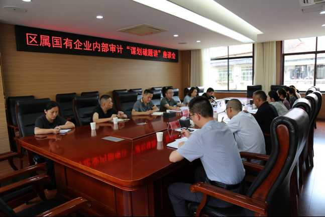 江夏：召开区属国有企业内部审计“谋划破题讲”座谈会