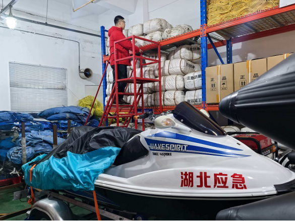 黄陂：关注应急物资储备管理 筑牢安全防线